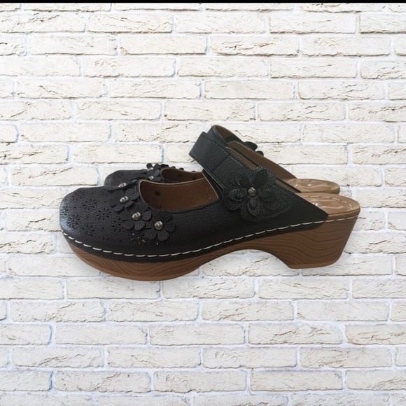 NWOT Patrizia By Spring Step Powell mules clogs shoes women’s 37 - Picture 1 of 4